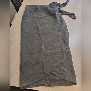 Lovestitch Cotton wrap skirt